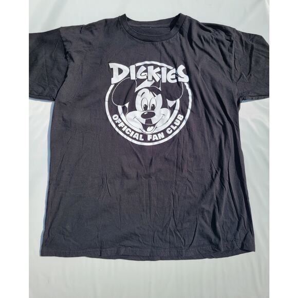 The Dickies Official Fan Club T-Shirt Size Large LA Punk - Picture 1 of 3